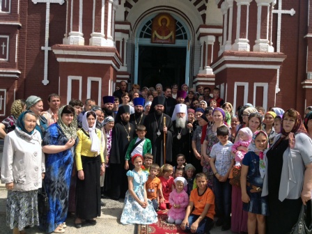 Архиерейские богослужения совершаются в храмах Марыйского велаята