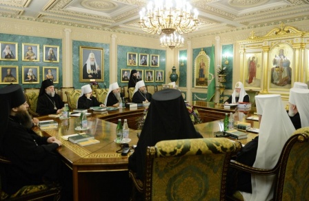 Митрополит Викентий принял участие в первом в 2014 году заседании Священного Синода РПЦ