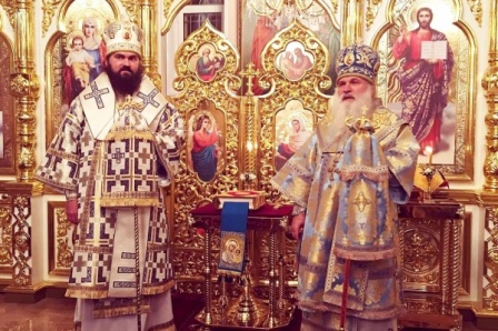 Митрополит Викентий возглавил чин обновления храма в Ашхабаде