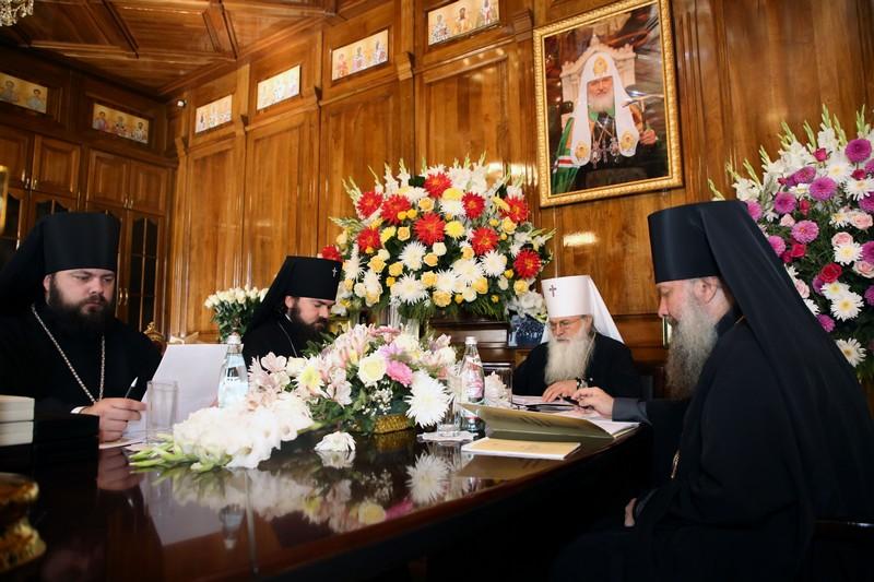 В Ташкенте прошло очередное заседание Синода Округа