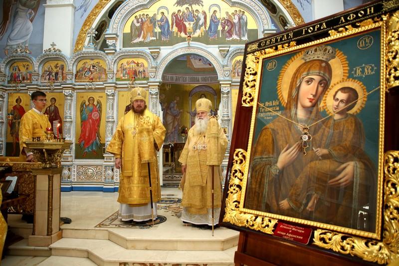 Восьмая годовщина второго обретения иконы Божией Матери «Тихвинская. Слезоточивая»