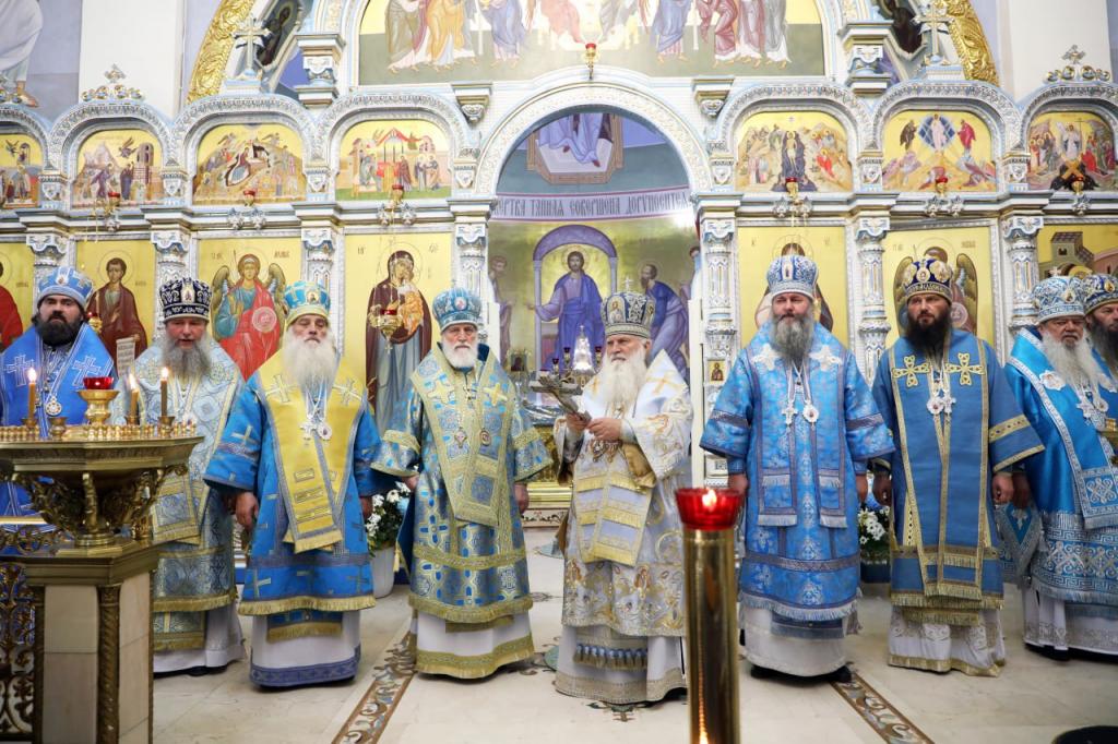Митрополит Викентий отметил 35-летний юбилей архиерейской хиротонии